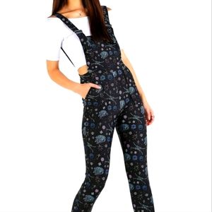 NWT Star Wars Spaceships Overalls by Black Milk Small